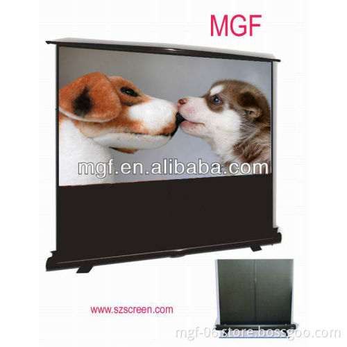 Floor Roll up Projection Screen Standing